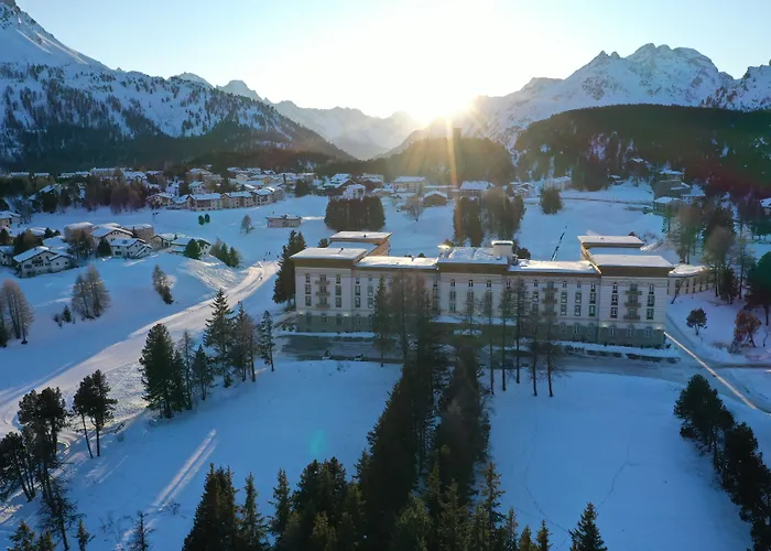 Hotel apartamentowy Palace Engadin-st Moritz Co2-neutral Maloja